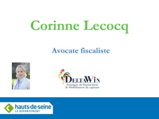 Corinne Lecocq Avocate fiscaliste 
 