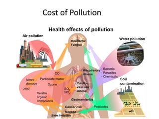 Cost of Pollution
 