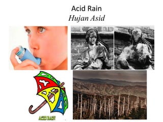 Acid Rain
Hujan Asid
 