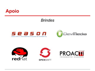 Apoio
        Brindes
 