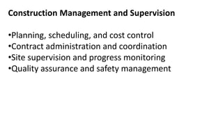 Comprehensive Engineering Services and Risk Analysis in Construction ...