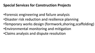 Comprehensive Engineering Services and Risk Analysis in Construction ...
