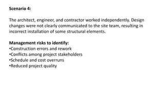 Comprehensive Engineering Services and Risk Analysis in Construction ...