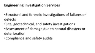 Comprehensive Engineering Services and Risk Analysis in Construction ...