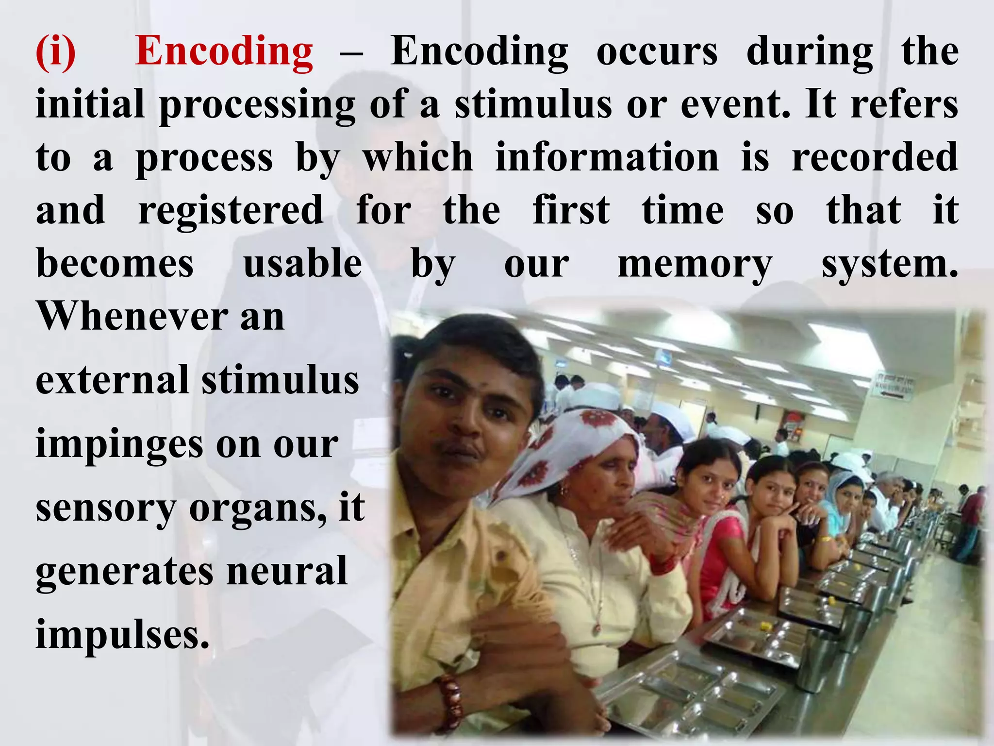 Stages of memory formation | PPT