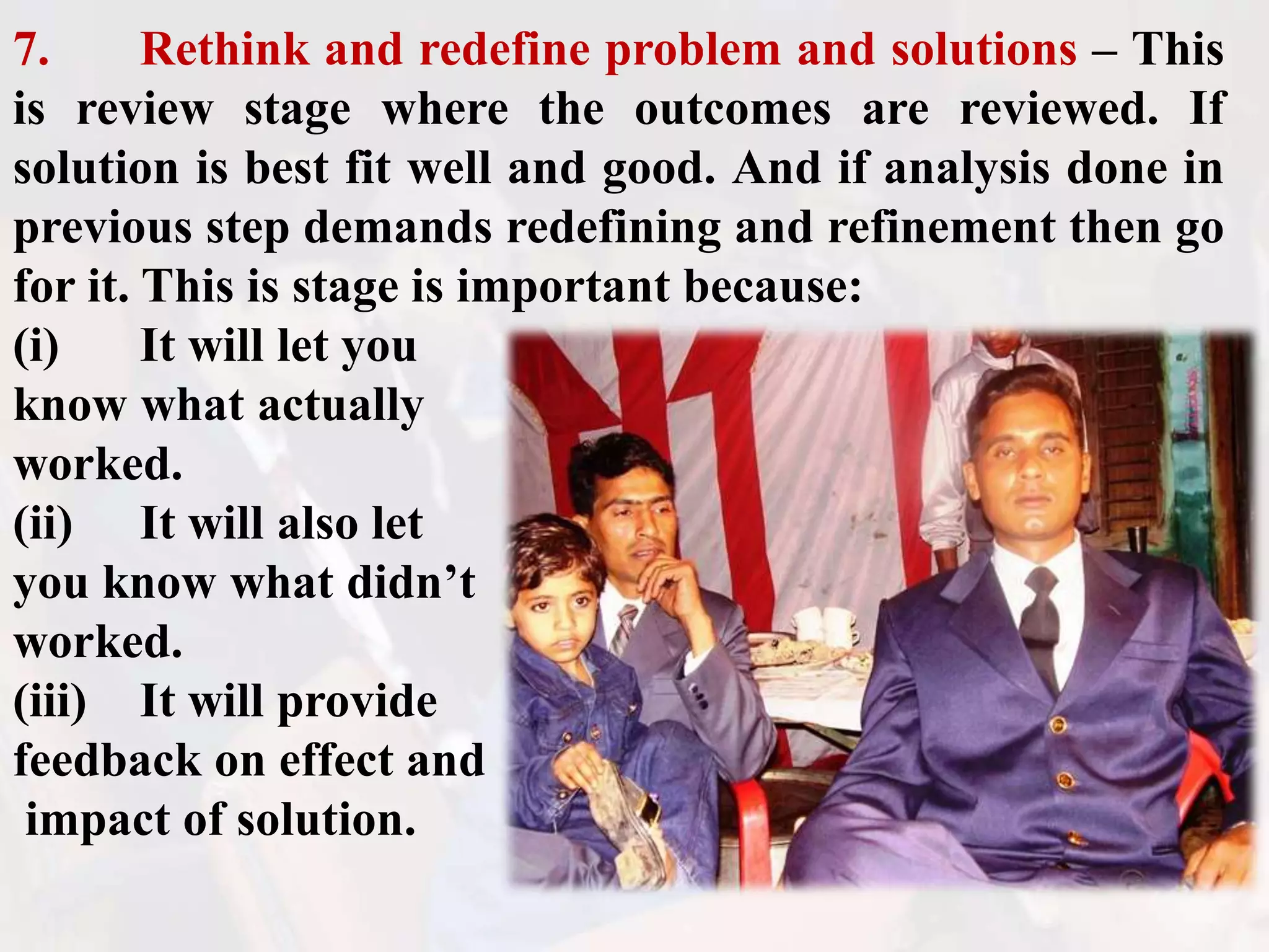 stages of problem solving | PPSX