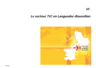 VI .

           Le secteur TIC en Languedoc-Roussillon




SPECIMEN                                        28
 