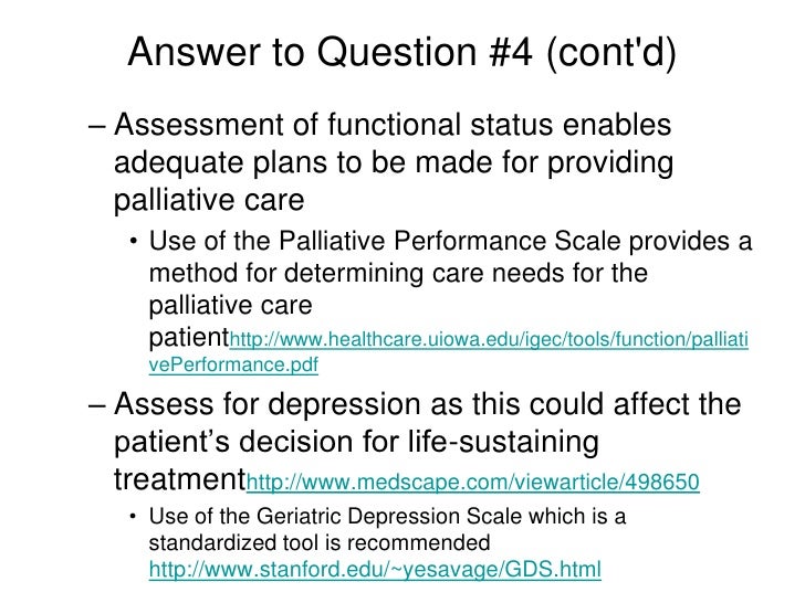 End of Life Care Case Study # 2