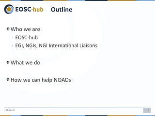 EOSC-hub and the NGIs | PPT
