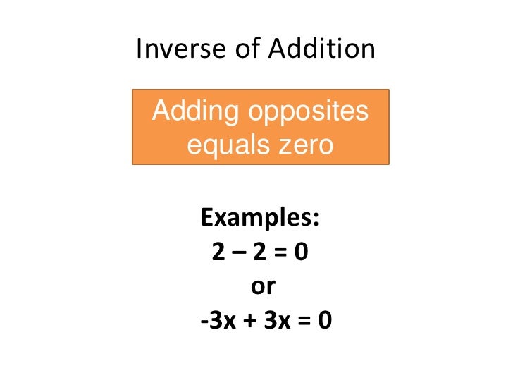 properties of addition