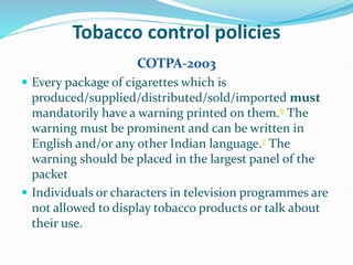 tobacco permits Idaho Tobacco Project