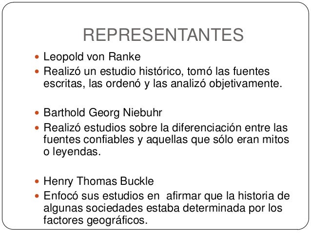2 escuela positivista historicista