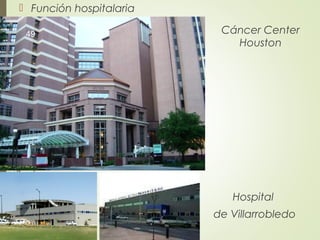  Función hospitalaria
Cáncer Center
Houston
Hospital
de Villarrobledo
49
 