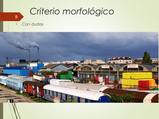 Criterio morfológico
 Con dudas
8
 