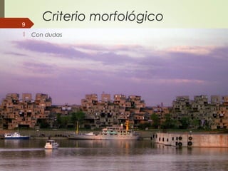 Criterio morfológico
 Con dudas
9
 