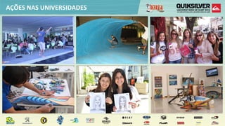 AÇÕES  NAS  UNIVERSIDADES
 