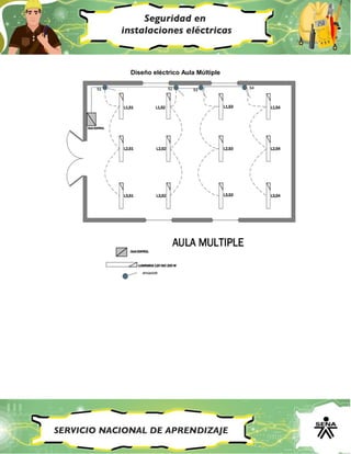 Diseño eléctrico Aula Múltiple
 