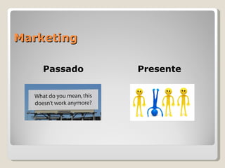 Marketing Passado  Presente 