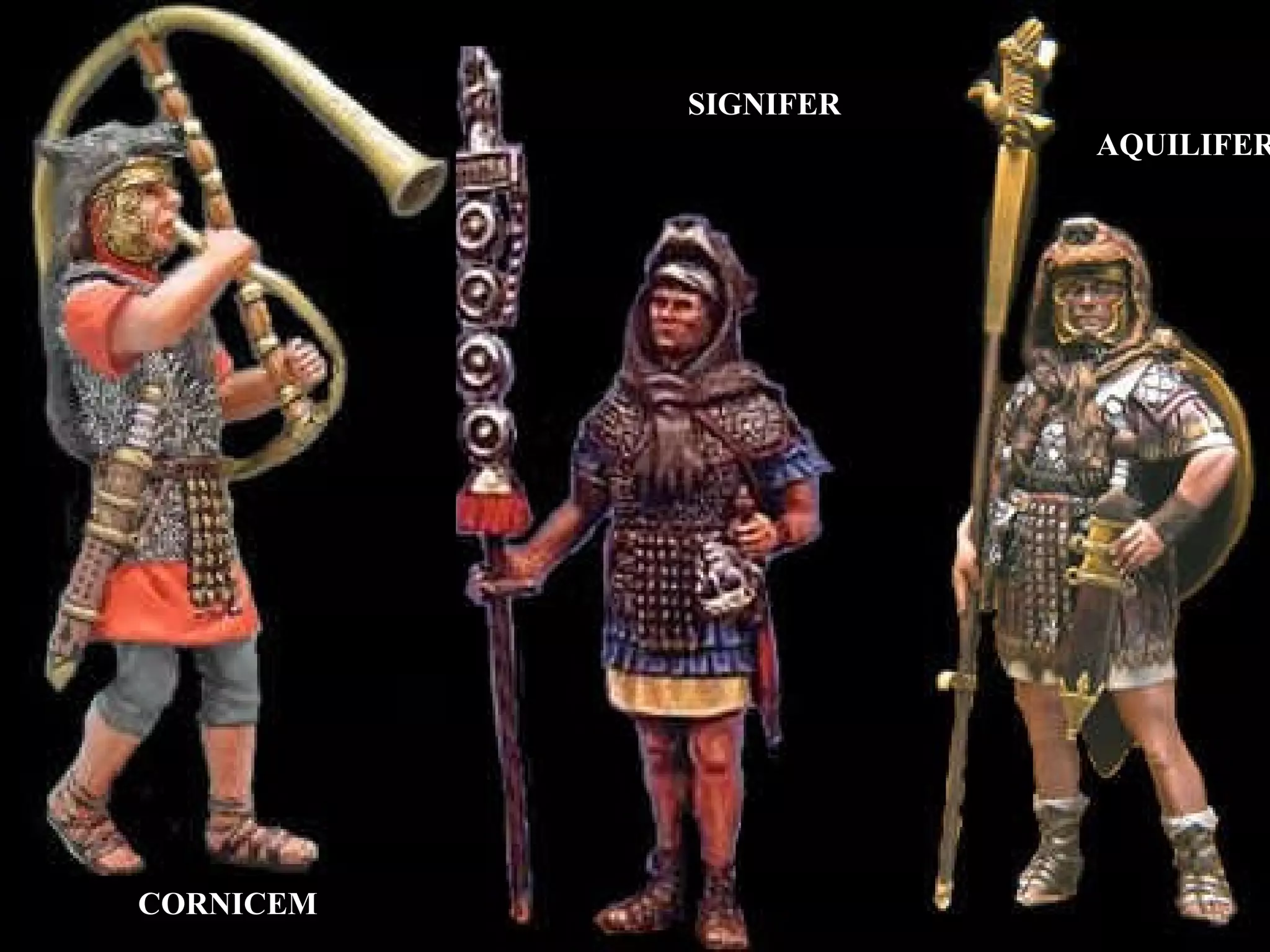 CORNICEM AQUILIFER , SIGNIFER 