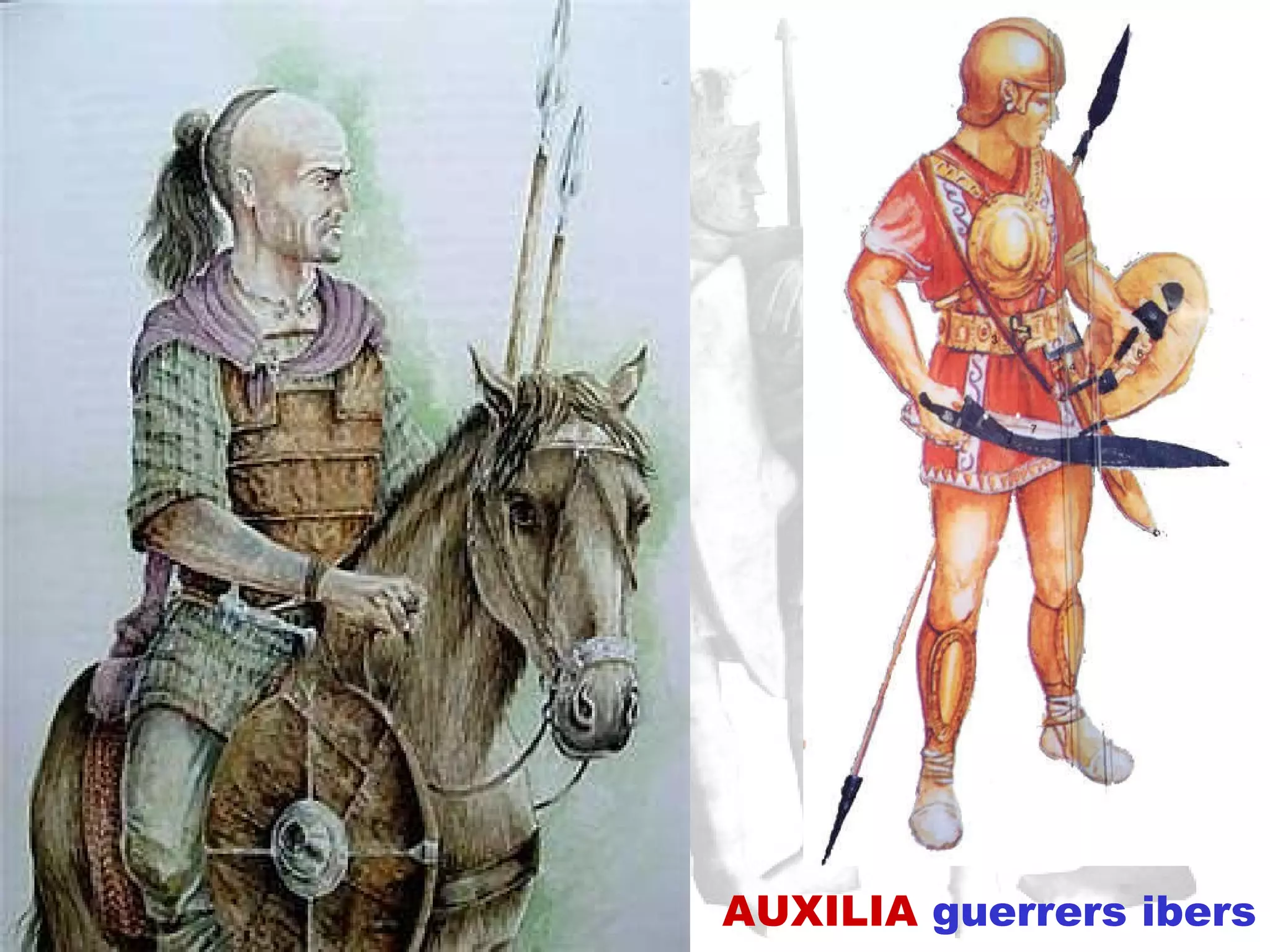 AUXILIA  guerrers ibers 
