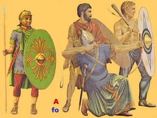 AUXILIA ,  tropes auxiliars : foners, arquers, llancers...   