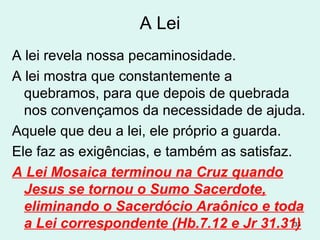 Deus se revela em 3.14 “Eu Sou”
Deus “é”; eles, os animais, “são” e o homem “é” parcialmente
A incompletude (não estar pronto) do homem é ver-se como
um ser que pode completar-se e ser diferente daquilo que é.
Progresso é o processo cumulativo no qual o estágio mais
recente é preferível e melhor, ou seja, qualitativamente
superior, ao que o precedeu.
É uma palavra que só faz sentido para o homem, não faz
sentido para Deus nem para os animais que estão completos.
O homem espera completar-se e pode escolher como fazê-lo.
Há pessoas que se fazem piores daquilo que são (regridem).
A melhor escolha é fazer-se melhor (progredir).
O caminhar do cristão, neste sentido, se chama santificação.33
 