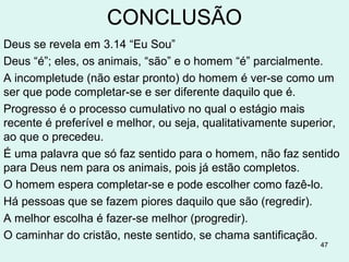 Estrutura do livro: A presença de Deus
1. Libertação da escravidão do Egito – 1.1 a 13.16
2. Jornada para o Sinai – 13.17 a 18.27
3. Aliança no Sinai – 19.1 a 24.18
4. Regras do tabernáculo e sacerdotes - 25.1 a 31.18
5. Disciplina e perdão de Deus – 32.1 a 34.35
6. Construção do tabernáculo – 35.1 a 40.38
47
 