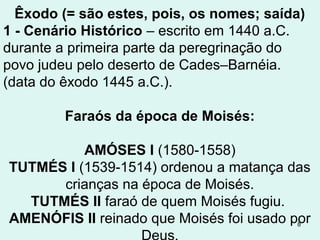 8
2 - Cenário Religioso - no Egito se adoravam deuses.
Deuses relacionados a natureza, por ex.: RÁ-
AMON-RÁ ao sol; OSIRIS ao rio Nilo; HORUS ao céu.
 