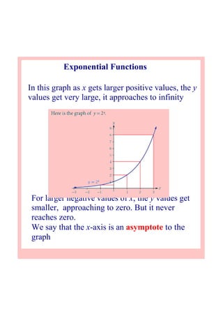 2) exponential growth and decay | PDF