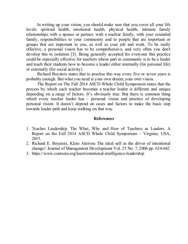 Elementary teacher personal statement image