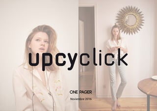 OnePager Upcyclick