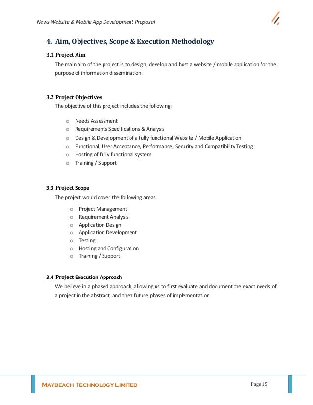 development proposal sample