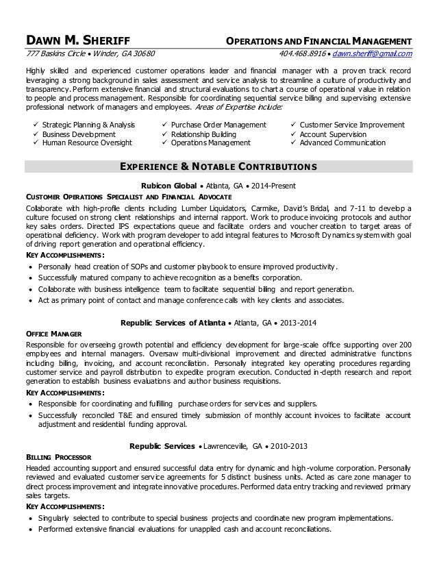 2016 dawn m sheriff resume sheriff resume