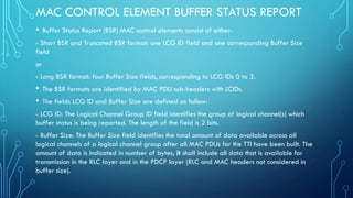 L2 MAC LTE PROCEDURES revC | PDF