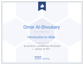 Introduction to Atlas
January 15, 2017
Omar Al-Shoukary
 