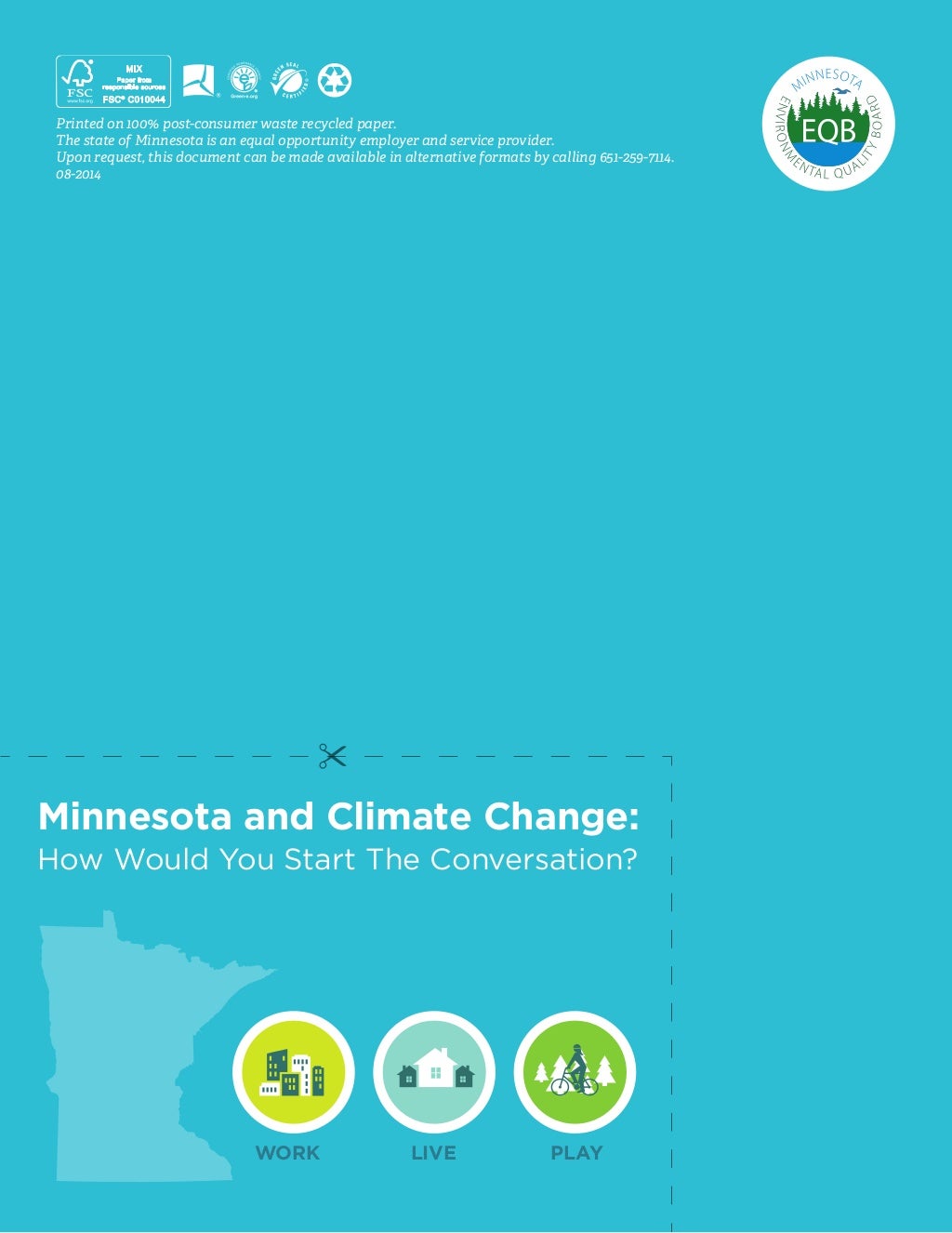 EQB Minnesota and Climate Change