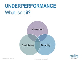 Breakfast Briefing 5 - Performance management | PDF