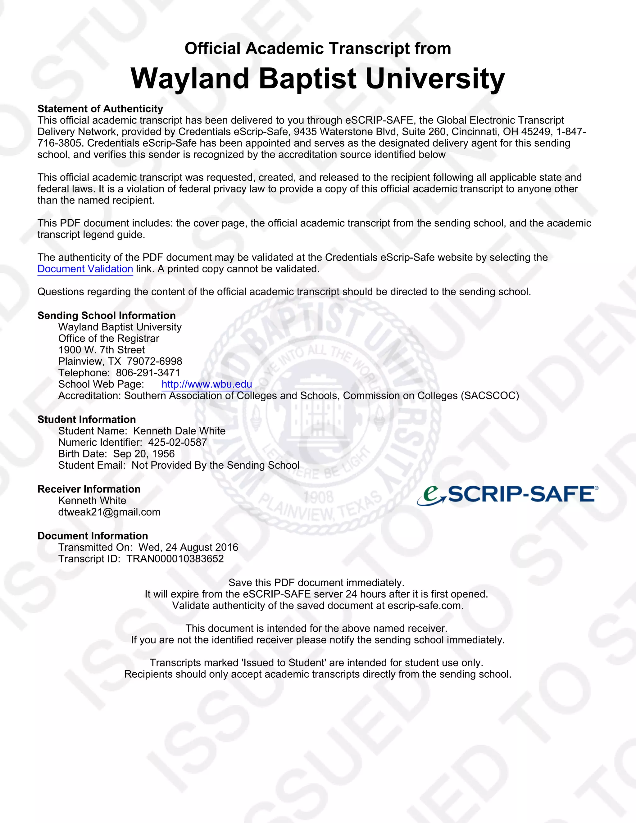 completedtranscript10383652 PDF