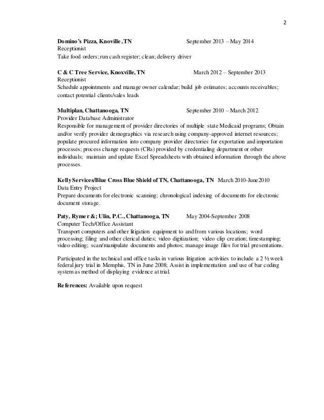 Order resume online dominoes