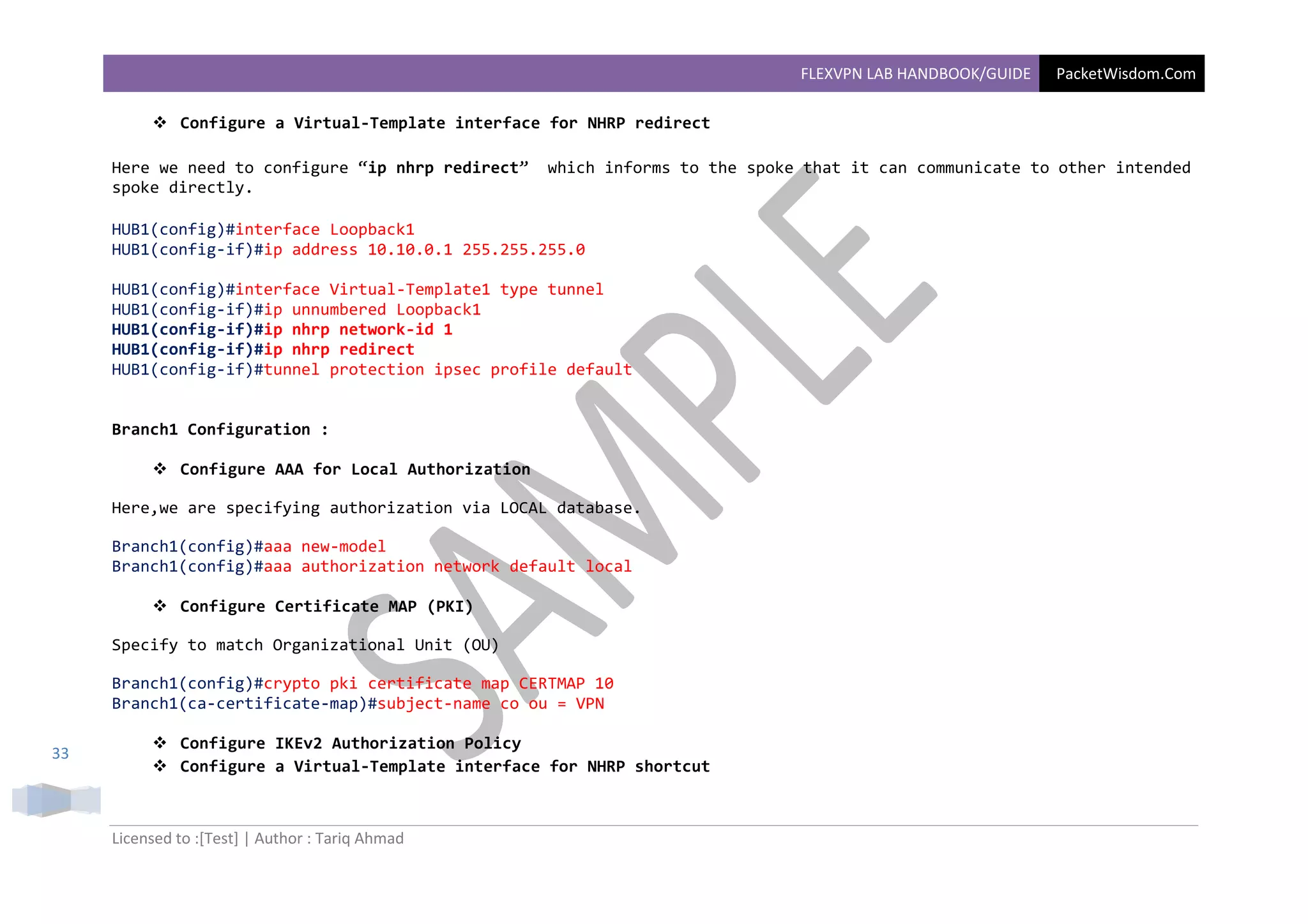 FlexVPNLabHandbook-SAMPLE | PDF
