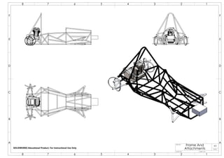 3rd Year Formula Student Frame Project Report | PDF