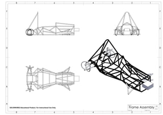 3rd Year Formula Student Frame Project Report | PDF
