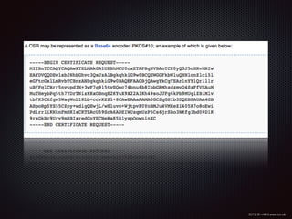 2012 © m@tthewa.co.uk
 