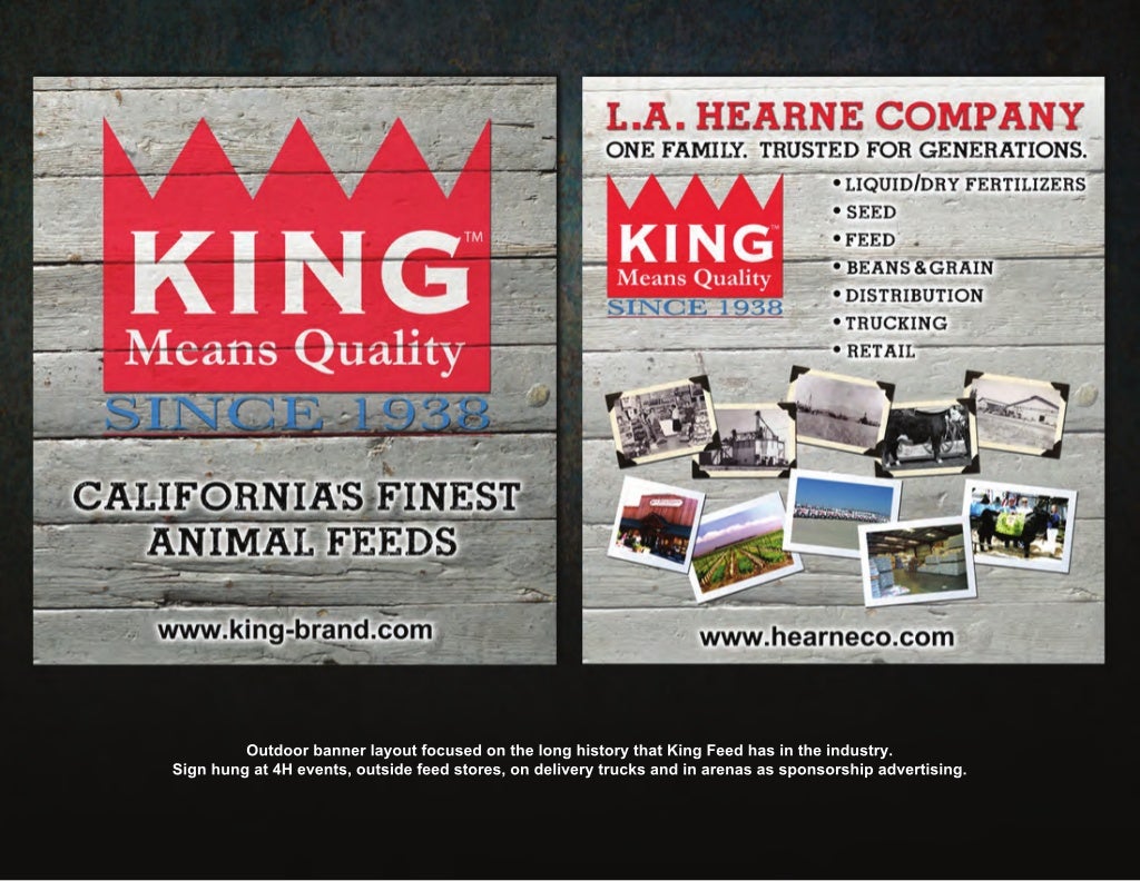 King Feed Samples