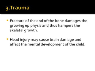 2 factors affecting growth and development