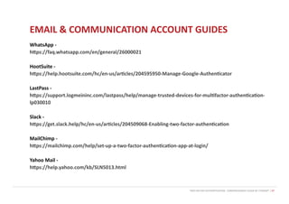 TWO FACTOR AUTHENTICATION - COMPREHENSIVE GUIDE | PDF