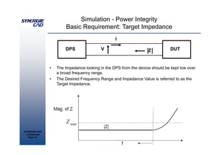 Target Impedance Testing Simulation-Iss4 | PDF
