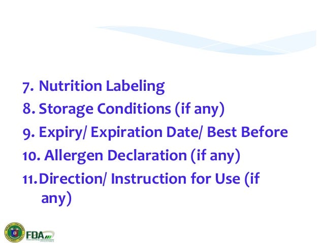 Fda Food Labeling Best Before Date Fda Food Labeling Best Before Date