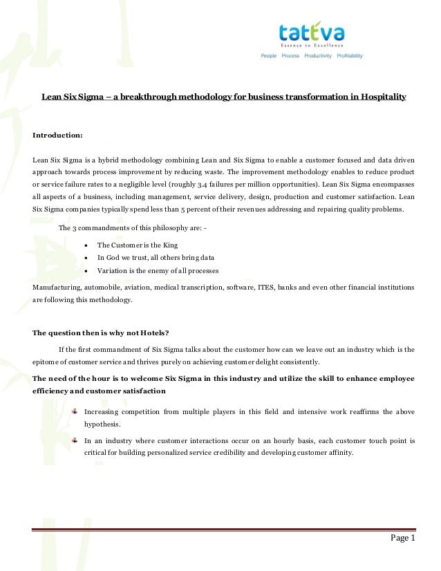 Lean Six Sigma Service Excellence A Guide To Green Belt