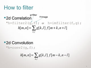Computer Vision - Image Filters | PPT